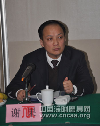 訪四川省三臺縣固銳實業有限公司常務副總謝果
